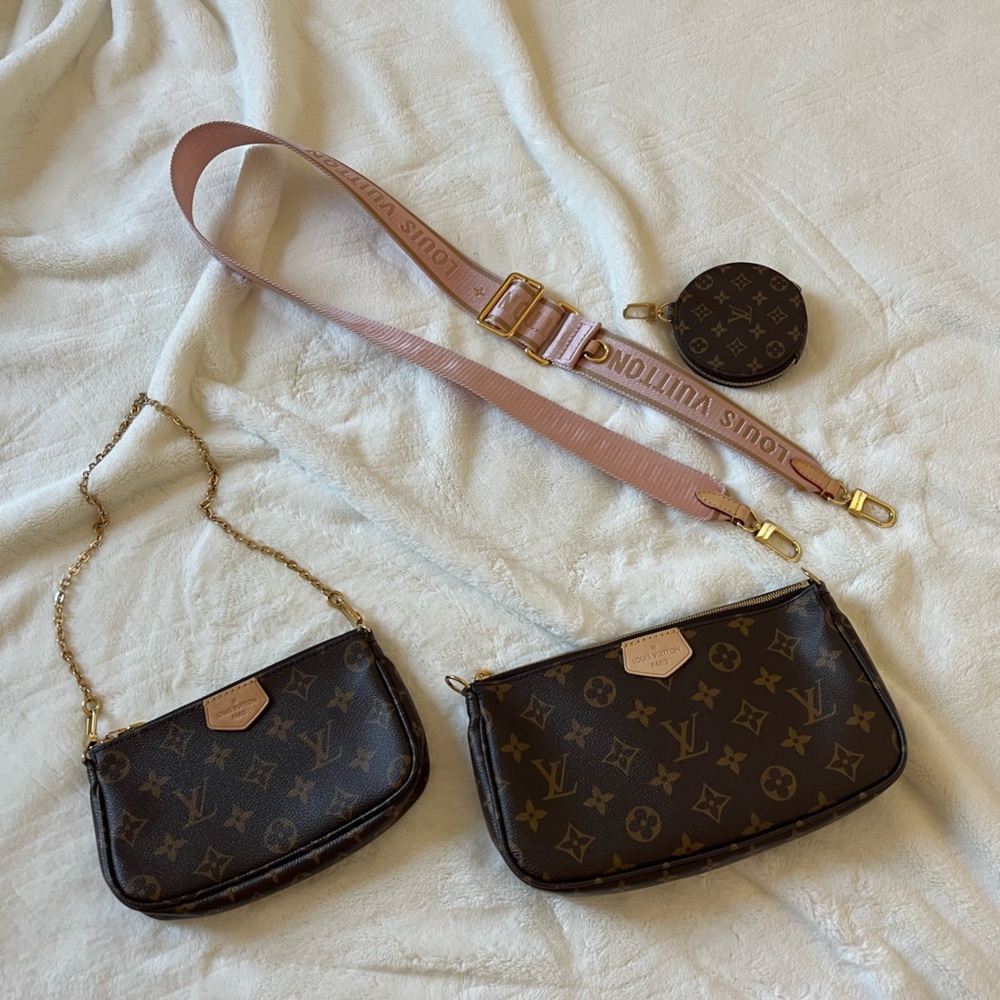 Louis Vuitton Cross Body With Detachable Chain And Strap